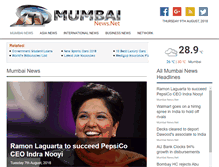 Tablet Screenshot of mumbainews.net